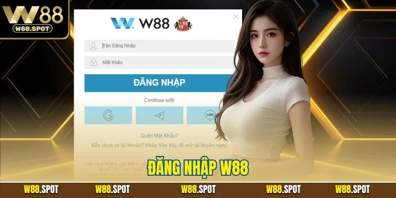 Đăng Nhập W88 | Quy Trình Từng Bước Thực Hiện 2025 1 Đăng nhập W88